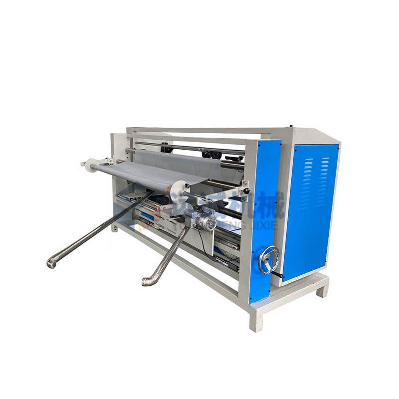Price of fully automatic straight diagonal fabric rolling machine