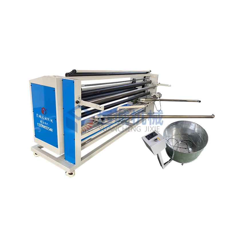 Aluminum alloy automatic edge opening and rolling machine