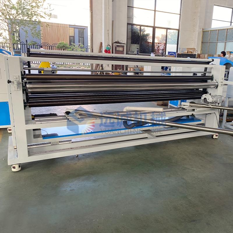 Price of aluminum alloy automatic edge opening cloth rolling machine